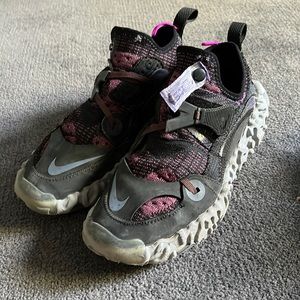 Nike ispa overereact shadow berry used